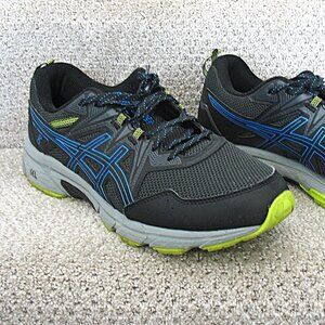 Asics Men's Gel Venture 8 #1011A824 Black & Blue Running Shoes Sneakers Size 11